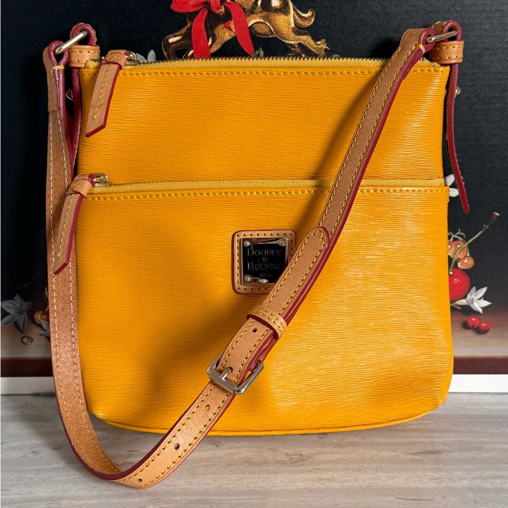 Dooney & Bourke Yellow Crossbody Bag